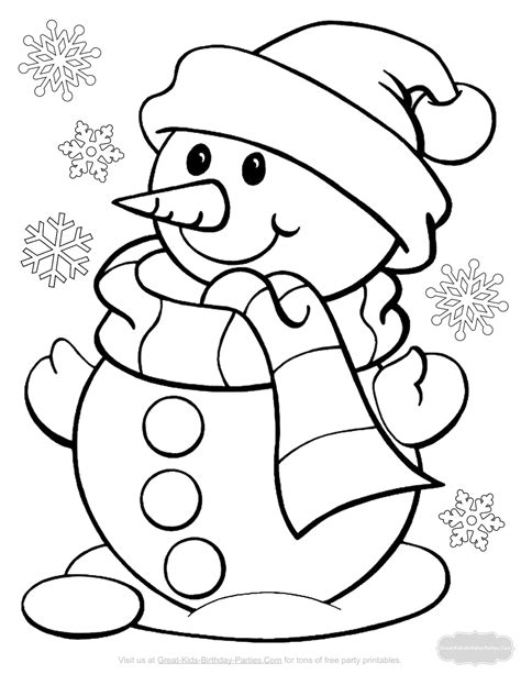 Christmas Coloring Pages | Christmas coloring sheets, Snowman coloring pages, Christmas coloring ...