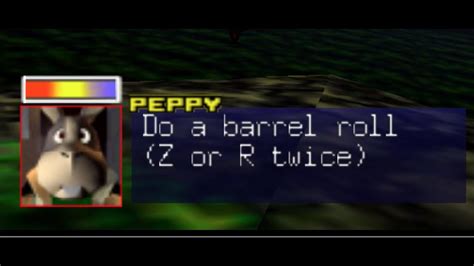 Peppy Always Says Do A Barrel Roll Star Fox 64 V10 Gameshark