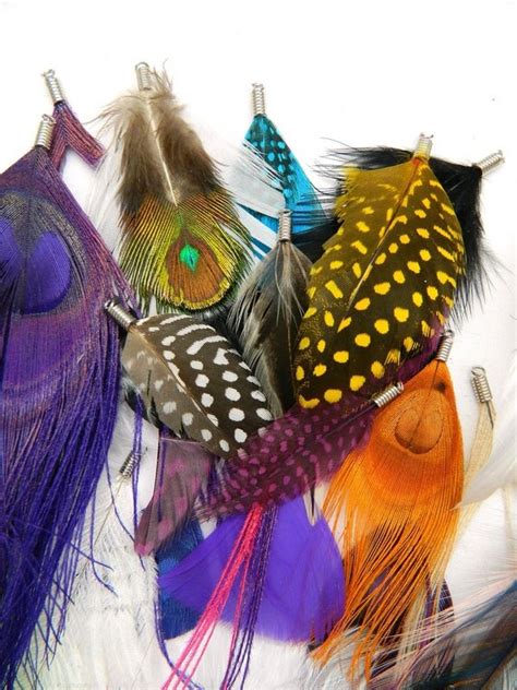 feather pendants a grab bag of possibilities pif 15 pieces