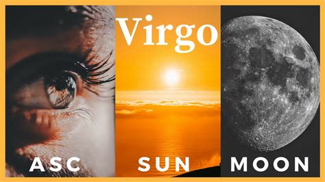 Virgo Personality Ascendant Sun And Moon Youtube