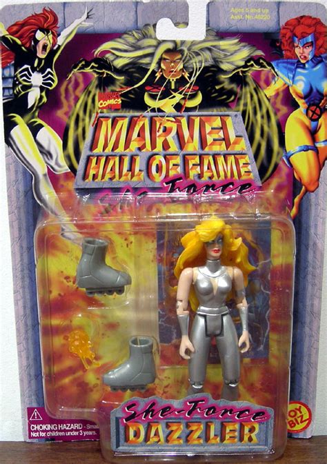 Dazzler Action Figure Marvel Hall Of Fame She Force Toy Biz