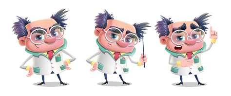 Professor Labcoat Character Animator Puppet Graphicmama