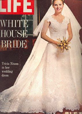 Vintage press photo first lady patricia pat nixon white dress pearls richard kg. BRIDE CHIC: HAPPY ANNIVERSARY TRISHA NIXON COX