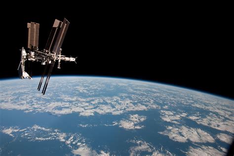 The International Space Station And The Docked Space Shuttle Endeavour Free Download Borrow