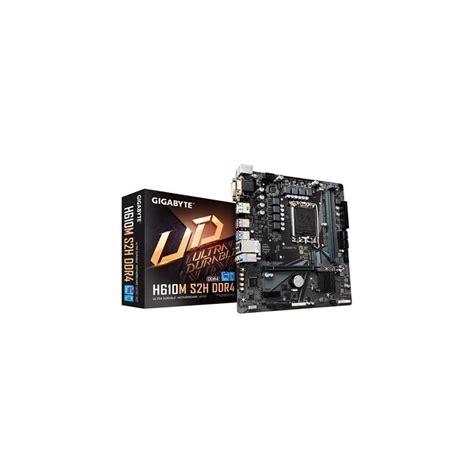 Gigabyte H610m S2h Ddr4 Motherboard Intel Socket 1700 12th Gen Micro