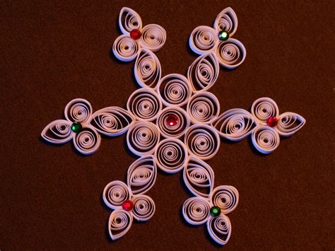 Quilled Snowflake Via Etsy Quilling Christmas Paper Quilling