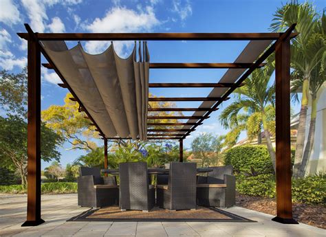 You don't need to travel far for a relaxing outdoor retreat. Paragon Outdoor™ Florence Aluminum Pergola With the look ...