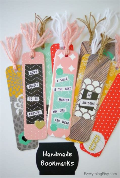 Handmade Creative Bookmark Designs Cutesy Crafts