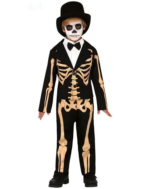 Top 10 Des Deguisement D'halloween Les Moins - Déguisement squelette élégant garçon : Deguise-toi, achat de