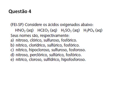 Exercícios ácidos E Bases Pdf