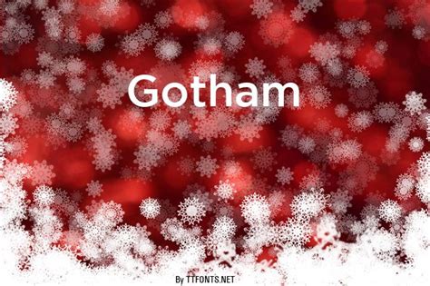Gotham Medium Truetype Font