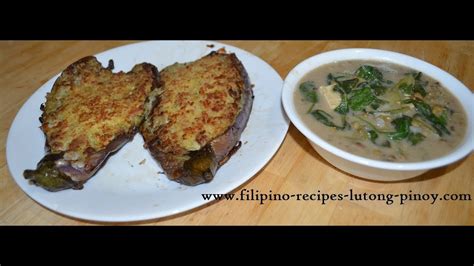 Tortang Talong With Giniling Filipino Recipe Lutong Pinoy Youtube