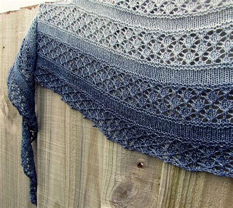 A luna lovegood shawl to celebrate the final harry potter film? Serenity Shawl - simple, clean openwork. Crescent shawl ...