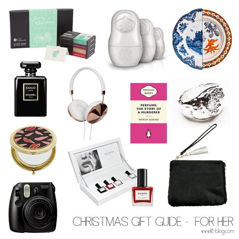 This gift ideas list contains practical gifts for her. Christmas Gift Guide - For Her