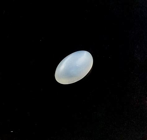 1 Piece Natural White Moonstone Cabochon 12x20mm Oval Gemstonejewelry
