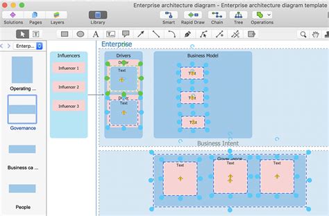 Creating An Enterprise Architecture Diagram Conceptdraw Helpdesk