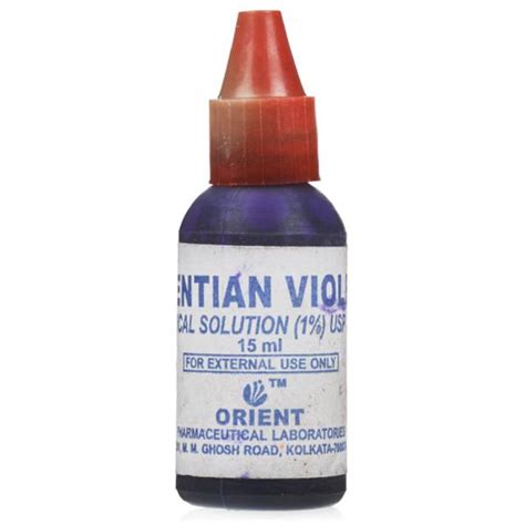 Buy Gentian Violet Topical 1 Usp Solution 15 Ml Online At Best Price