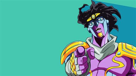 Steel ball run) 029 online in high quality. 3840x2160 Star Platinum 4K Wallpaper, HD Anime 4K ...