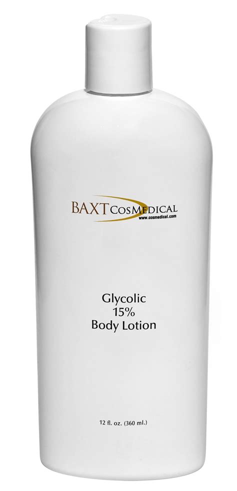 Glycolic 15body Lotion Baxt Cosmedical®