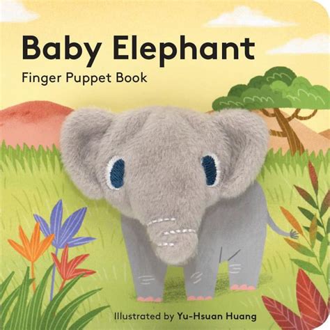 Baby Elephant Finger Puppet Book Board Book