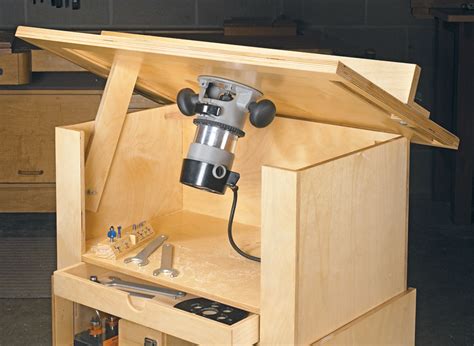 Quick And Easy Router Table Woodworking Project Woodsmith Plans