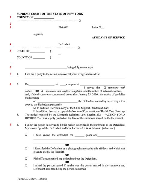 Affidavit Of Service Fill Out And Sign Online Dochub