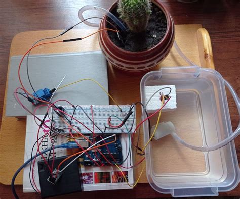 Automatic Irrigation System Using Arduino Uno And Esp8266 Esp 01s Wi