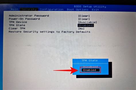 Windows Enable Tpm Using Bios Config Utility Hp Enable Tpm Tpm Hot Sex Picture