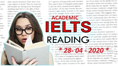 IELTS ACADEMIC READING PRACTICE TEST WITH ANSWERS 28 04 2020 IELTS