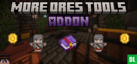 More Ores Tools Minecraft Addon