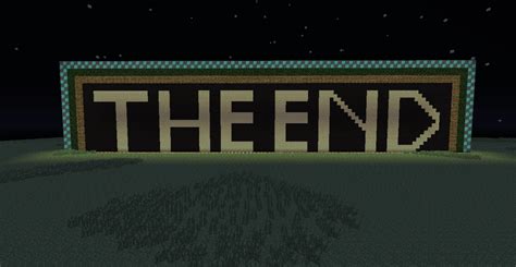 The End Minecraft Map