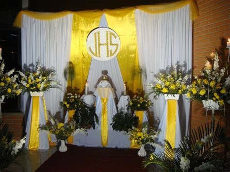 Image Result For Monumentos Semana Santa Decoración Del Altar Decoraciones De Altar