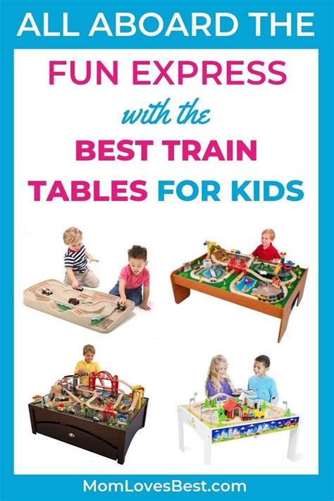 10 Best Train Tables For Kids 2021 Picks Mom Loves Best Train