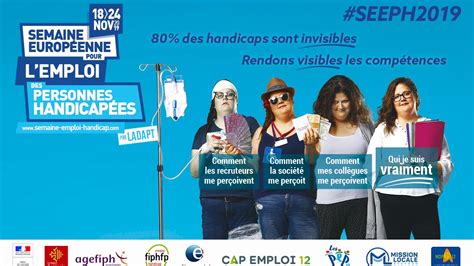 Lancement De La Semaine Européenne Pour Lemploi Des Personnes Handicapées