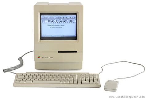 Macintosh Classic Vecchi Computer
