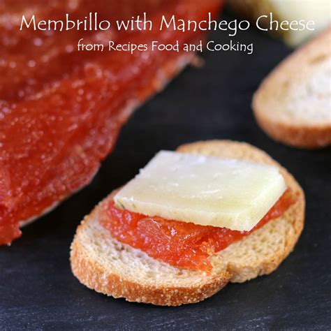 Quince has a natural tannic component that allows it to pair well with a staple on the jordan winery cheese plate, this easy quince paste recipe, known as membrillo in. Membrillo (aka Quince Paste) with Manchego Cheese ...