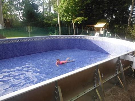 Pool warehouse also offers a complete line of stylish vinyl swimming pool liners to add that final touch of style to our diy pool kits. Semi Inground Pools | Semi inground pools, Pool supplies ...