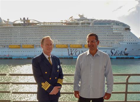 Wonder Of The Seas Makes Inaugural Call To San Juan Crew Center