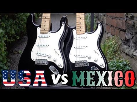 Latest results usa vs mexico. Fender mexico vs usa — alle aktuellen fender modelle super ...