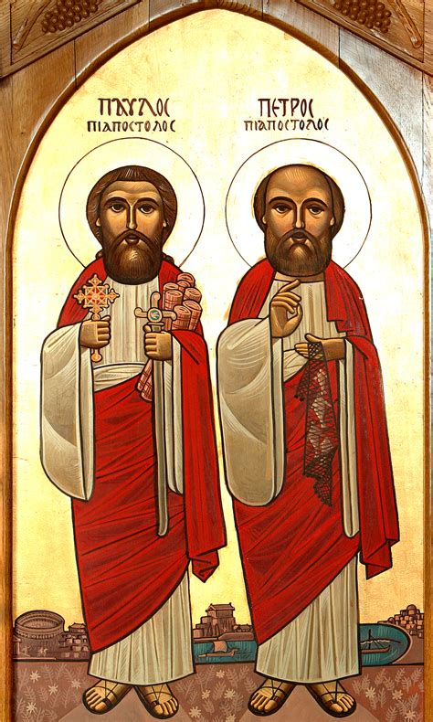 Icon Of St Peter And Paul Wellness Info For Pet Parents