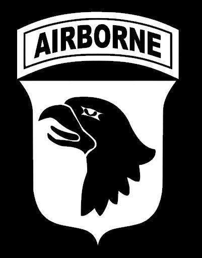 101st Airborne Division Screaming Eagles Vinyl Window Sticker Decal For