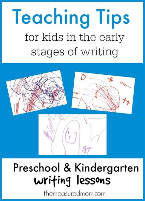 teaching tips  children   stages  writing development