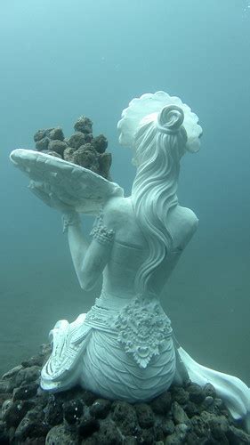 Mermaid Sculpture Created By The Marine Foundation Amed
