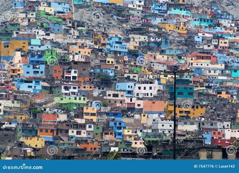 Zonas De La Pobreza De Lima Foto De Archivo Imagen De Social Escena