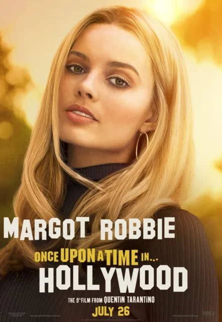 Once Upon A Time In Hollywood Margot Robbie Movie Poster Film Cinema 6