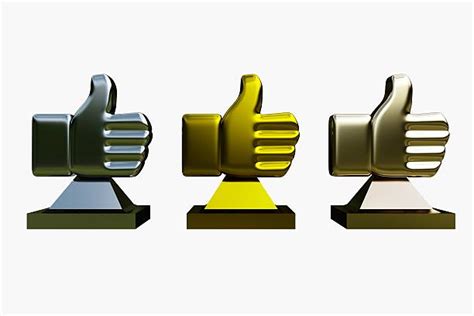 Best Gold Thumbs Up Stock Photos Pictures And Royalty Free Images Istock