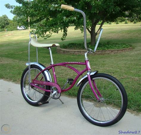 Purple Banana Seat Bicycle Bicyklez