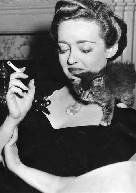 The Cat Ladies Betty Davis And Kitten