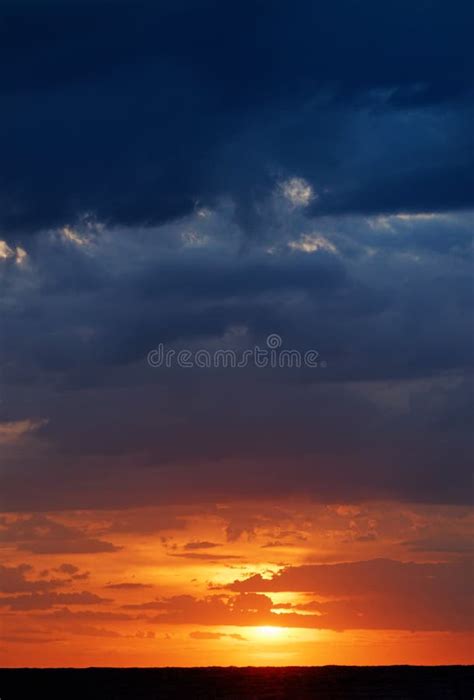 Stormy Sky In Mediterraean Sea Stock Photo Image Of Cloud Morning
