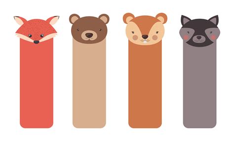 10 Best Free Printable Animal Bookmarks To Color Pdf For Free At Printablee